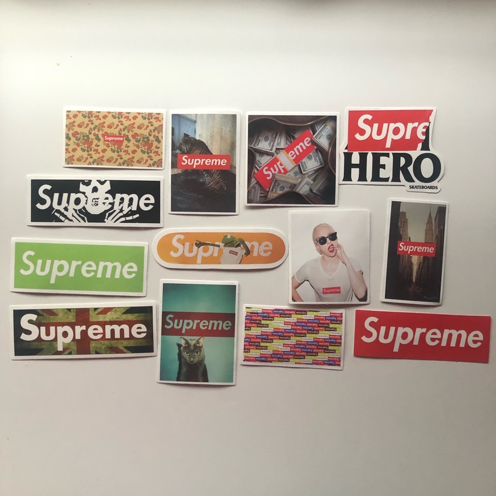 Supreme Stickers